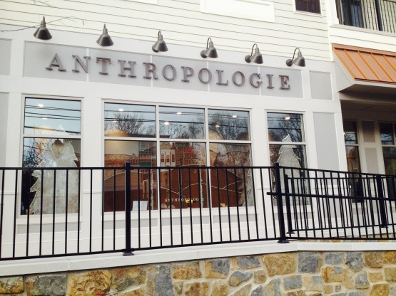 Anthropologie retail store, Newtown, PA