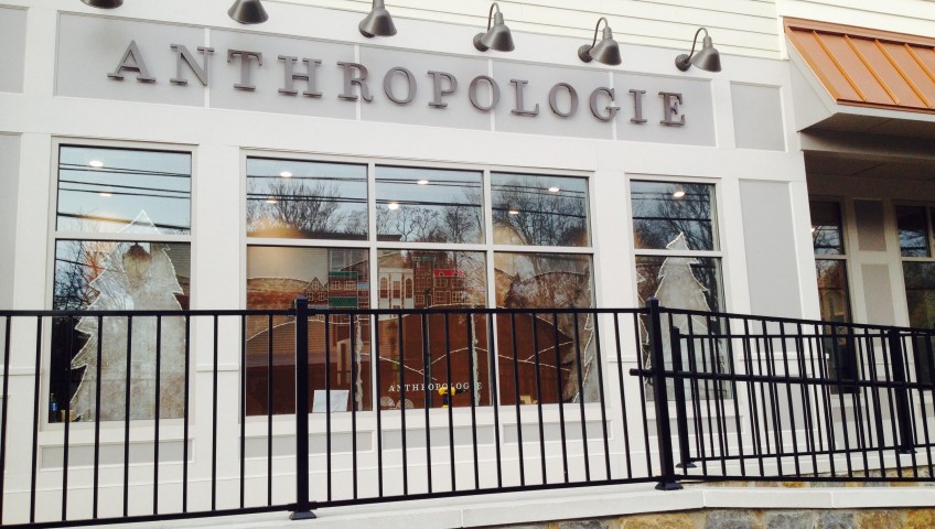 Anthropologie retail store, Newtown, PA