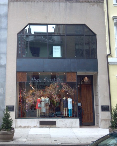 Free People retail store, Philadelphia, PA