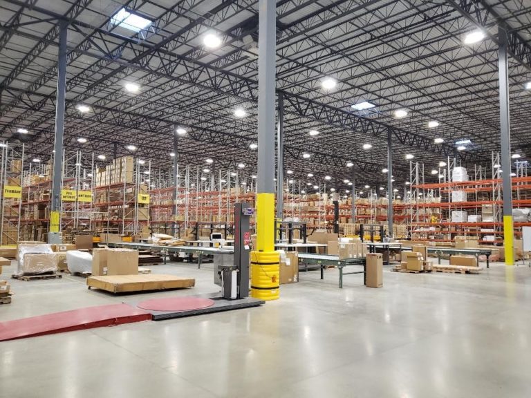 Warehouse Shipping Area Blue Rock Construction, Inc.